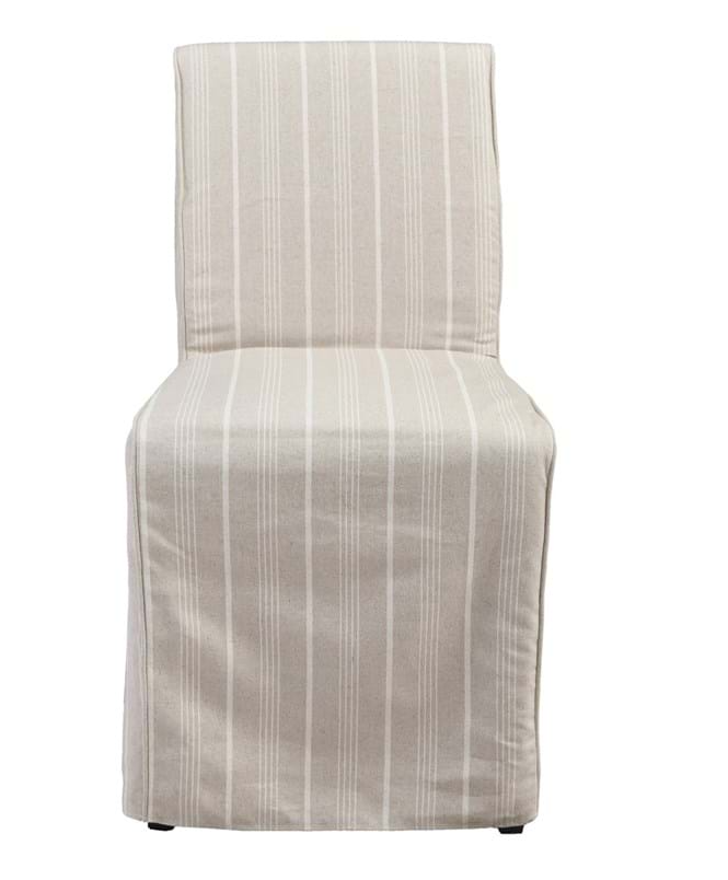 Amaya Upholstered Dining Chair Striped