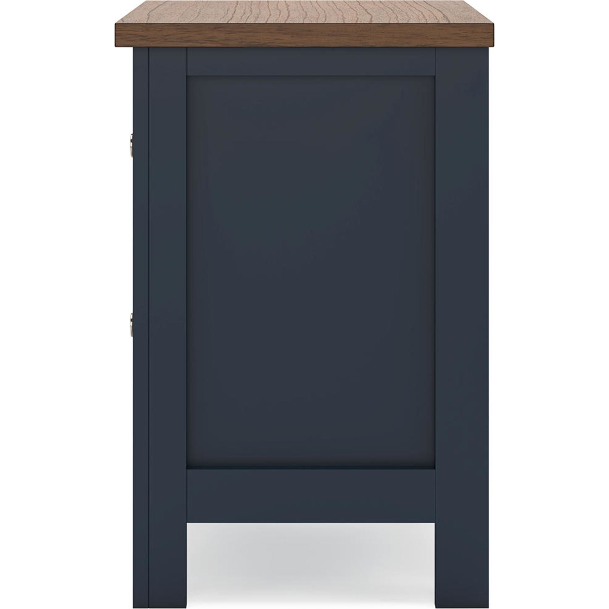 Landocken Nightstand - Blue/Brown