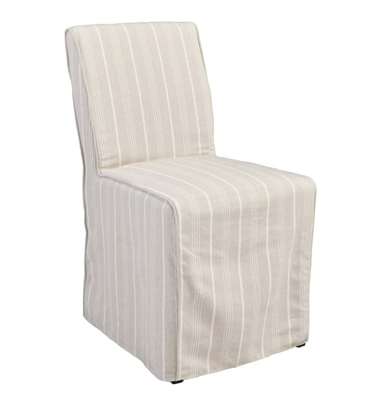 Amaya Upholstered Dining Chair Striped