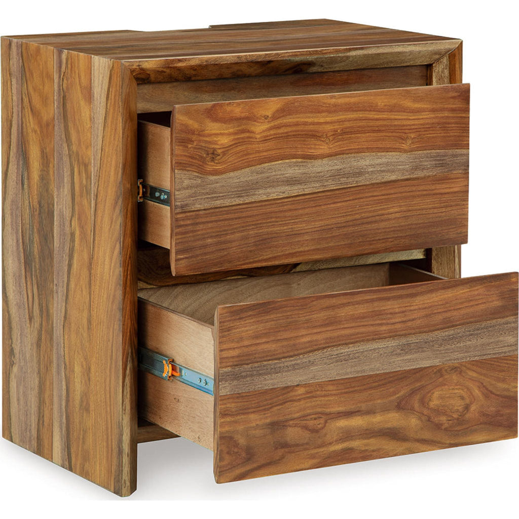 Dressonni Nightstand - Brown