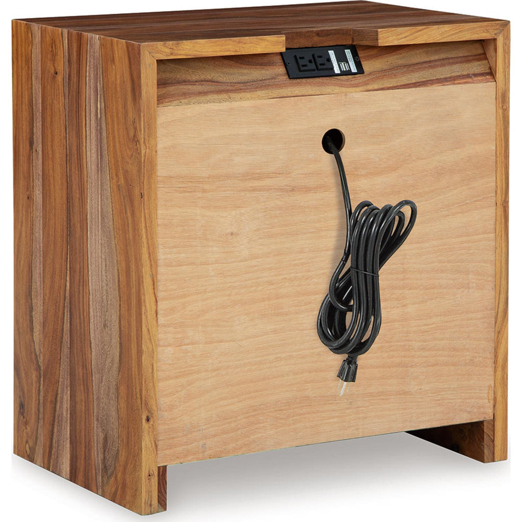 Dressonni Nightstand - Brown
