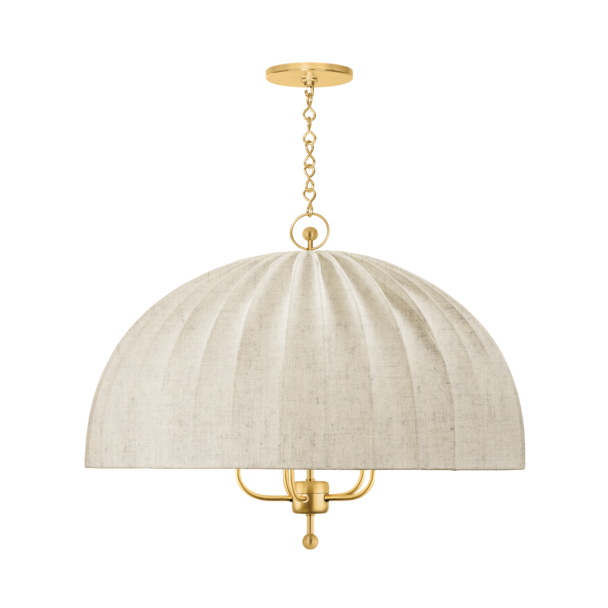 PALMETTO Chandelier - Aged Brass | Hudson Valley Lighting - CB5855-AGB