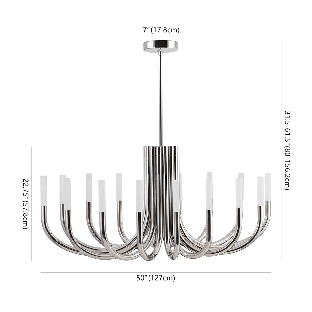 Evonne Metal Chandelier | Safavieh Couture – CTL1013