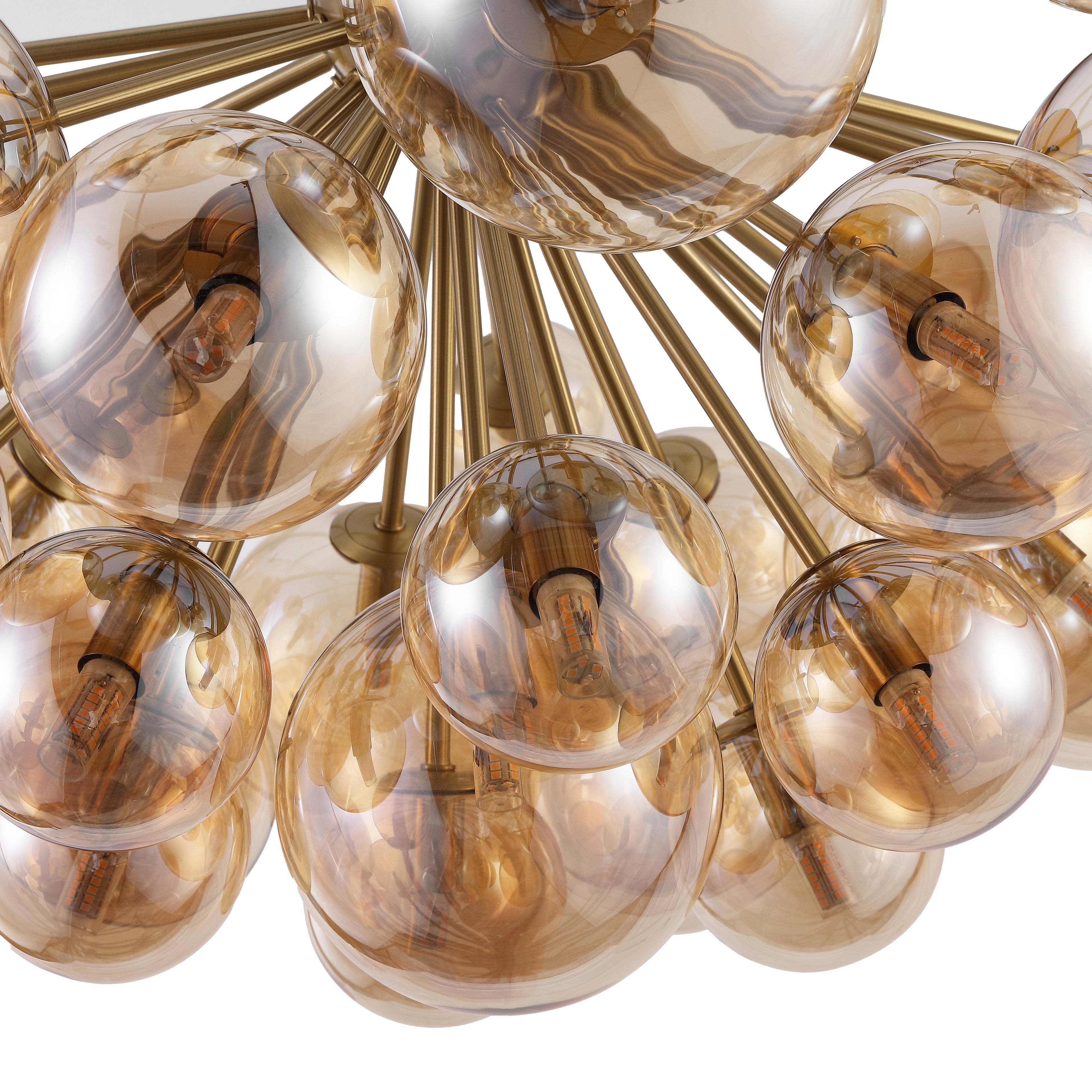 Raphaela Glass Globe Chandelier | Safavieh Couture – CTL1084