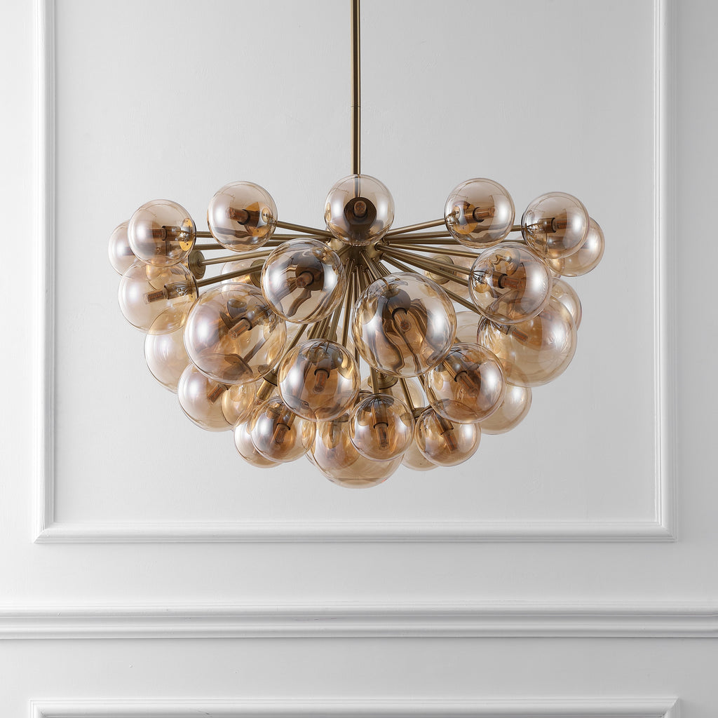 Raphaela Glass Globe Chandelier | Safavieh Couture – CTL1084