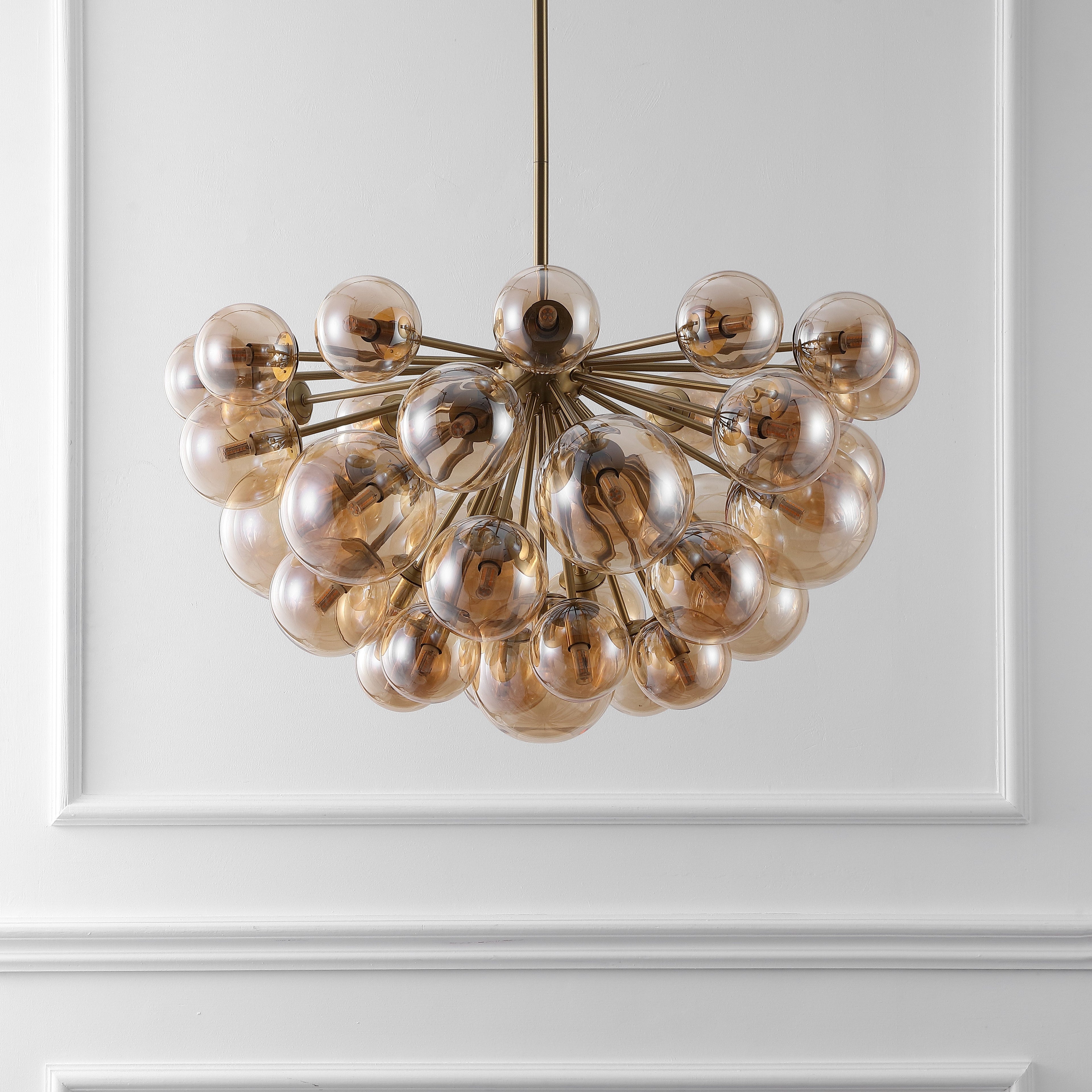 Raphaela Glass Globe Chandelier | Safavieh Couture – CTL1084