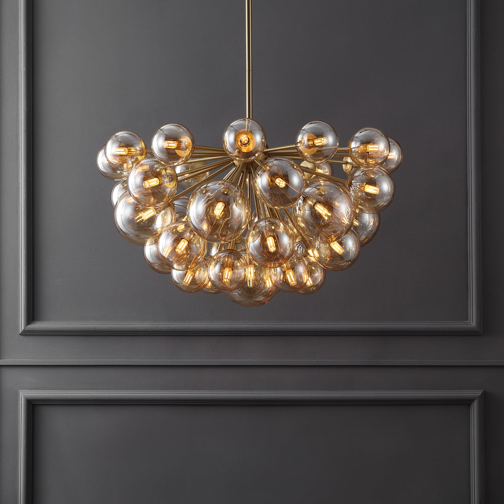 Raphaela Glass Globe Chandelier | Safavieh Couture – CTL1084