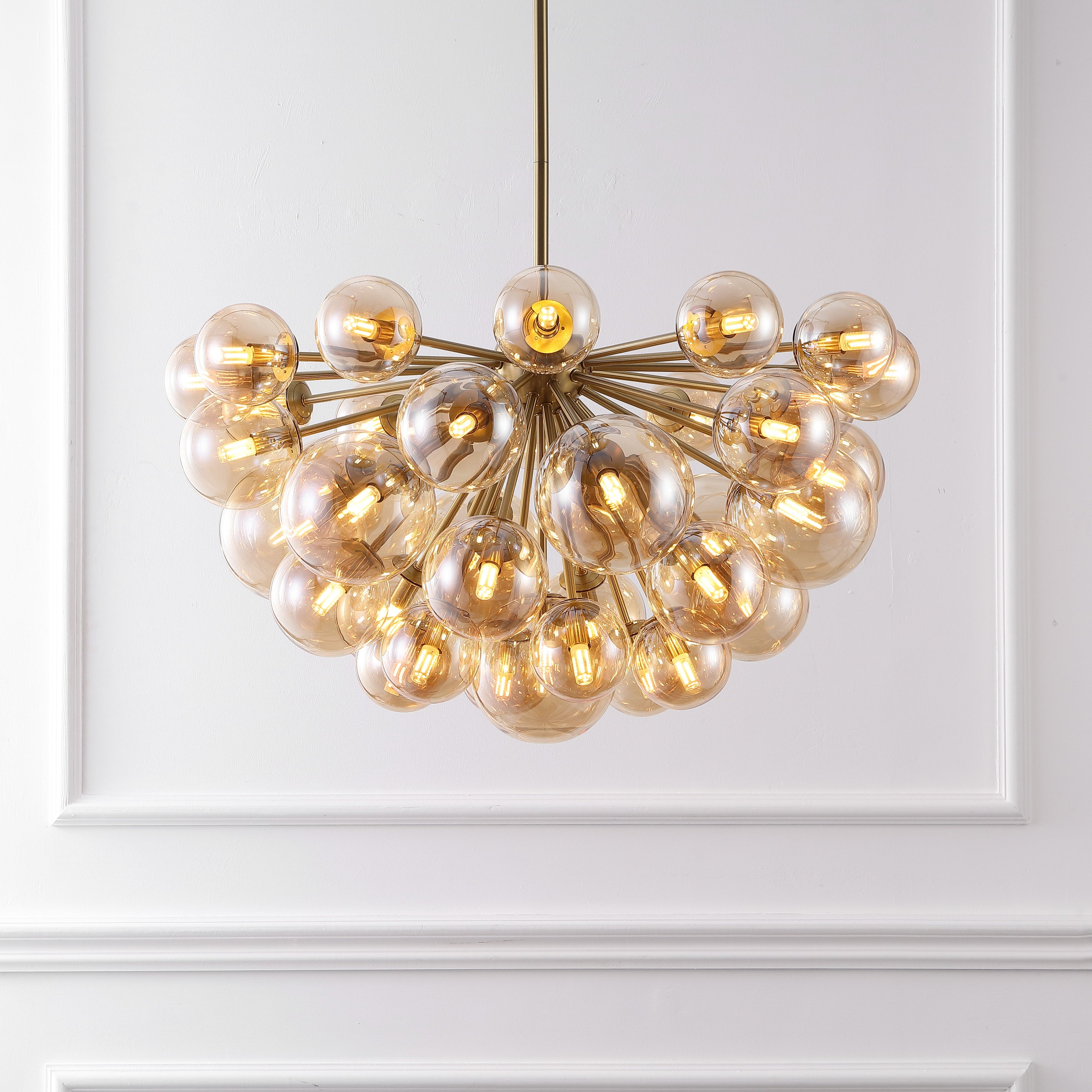 Raphaela Glass Globe Chandelier | Safavieh Couture – CTL1084