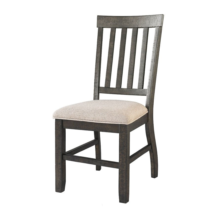 Stone Charcoal Dining Chairs (x2)