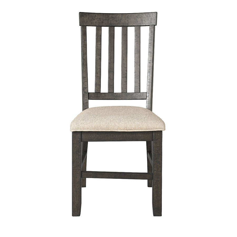 Stone Charcoal Dining Chairs (x2)